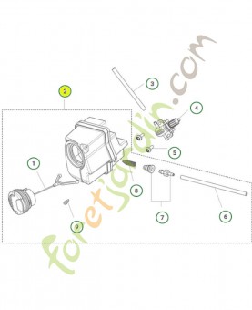 Réservoir 538631001-Pièce détachée Husqvarna