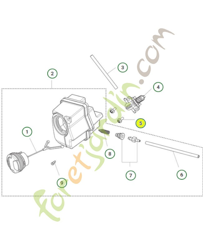 Vis 586902901- Pièce de détachée Husqvarna