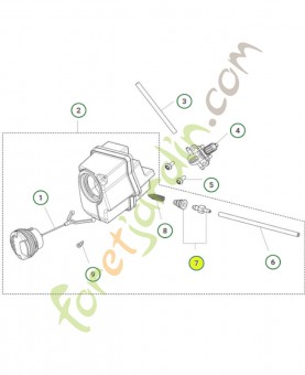 Joint - Référence 537648301-Pièce détachée  Husqvarna
