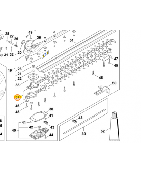 lame taille haie stihl