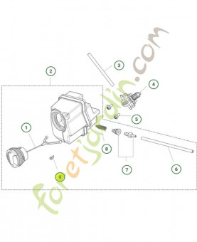 Valve 575484501- Pièce de détachée Husqvarna