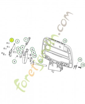 Vis 586903001 - Pièce de détachée Husqvarna