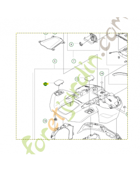 Brosse de roue de couverture lh réf. 531256801