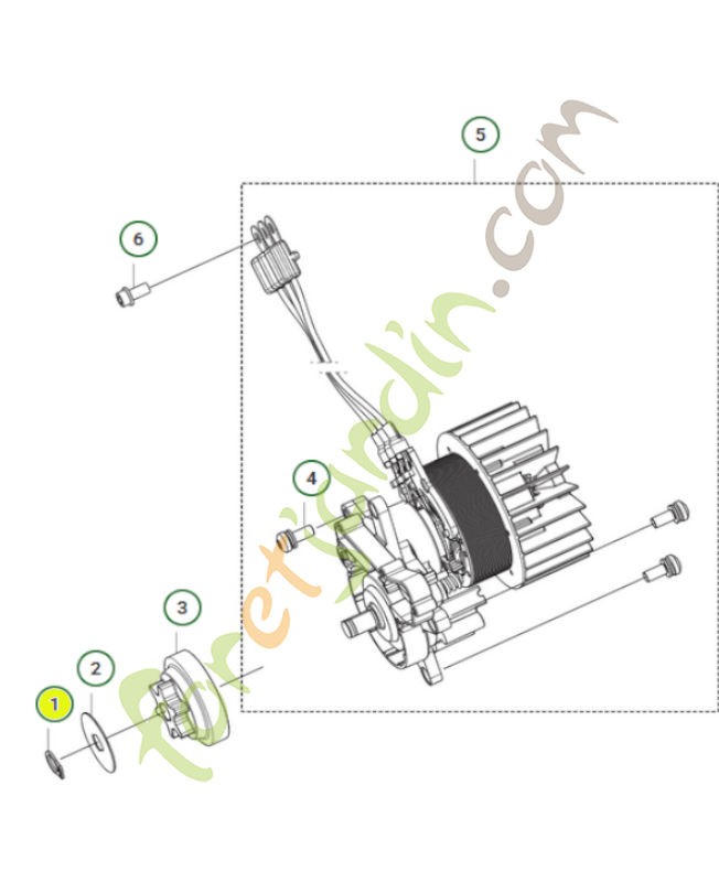 Circlips 574797701 - Pièce détachée Husqvarna