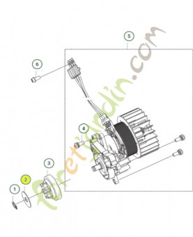 Rondelle 585602001- Pièce de détachée Husqvarna