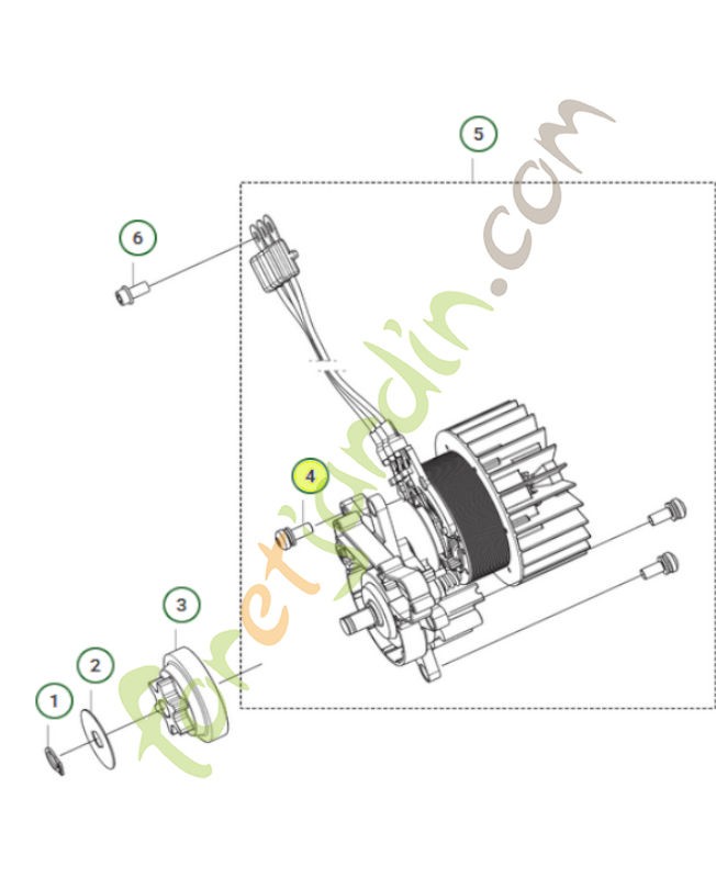 Vis - Réf. 586902802-Pièce détachée Husqvarna
