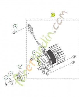 Entraineur - Réf. 538631101-Pièce détachée Husqvarna