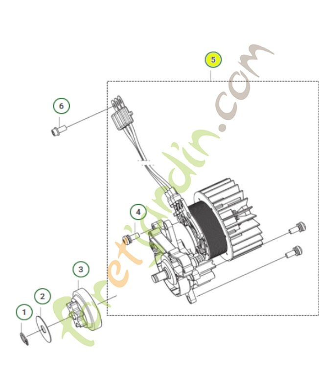 Entraineur - Réf. 538631101-Pièce détachée Husqvarna