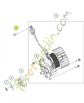 Vis 525755107- Pièce de détachée Husqvarna