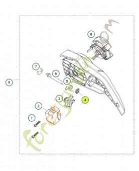 Pignon 585593501 - Pièce détachée Husqvarna