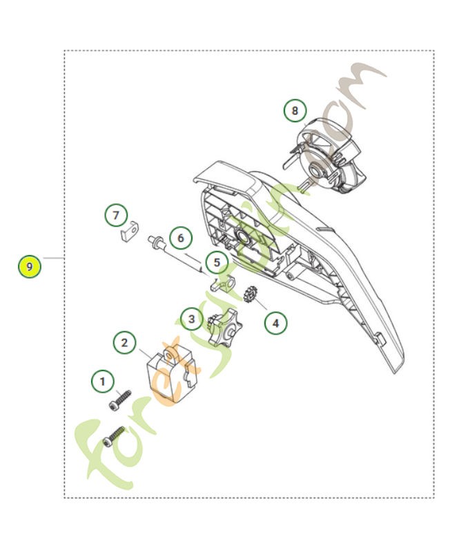 embrayage - Réf. 537648501-Pièce détachée Husqvarna
