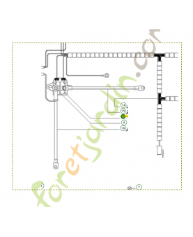 Relais de démarreur Husqvarna ref. 544439801