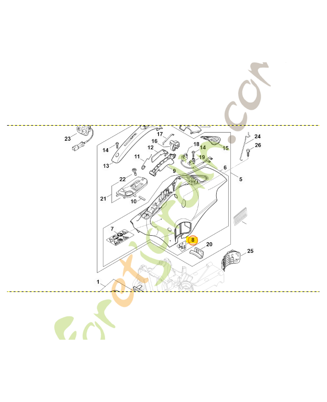 Autocollant bouchon ts