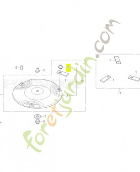 Ecrou - Réf. Honda 90305VP7C50