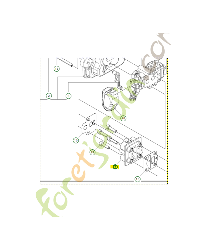 Isolateur husqvarna 511349701