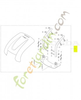 Kit abri - Réf. Honda 06800-VP7-010