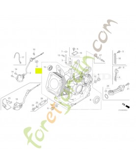 Ensemble de cylindre piston  Honda référence 12000-Z1C-407