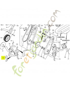 Couteau gauche Honda référence PB81918