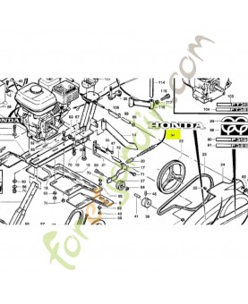 Autocollant Honda référence PB14725