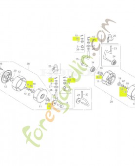 Rondelle de butée - Réf. Honda 90505VP7000