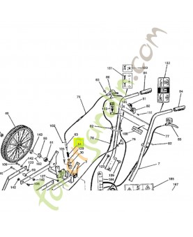 Ressort de verrouillage Honda référence PB13016A