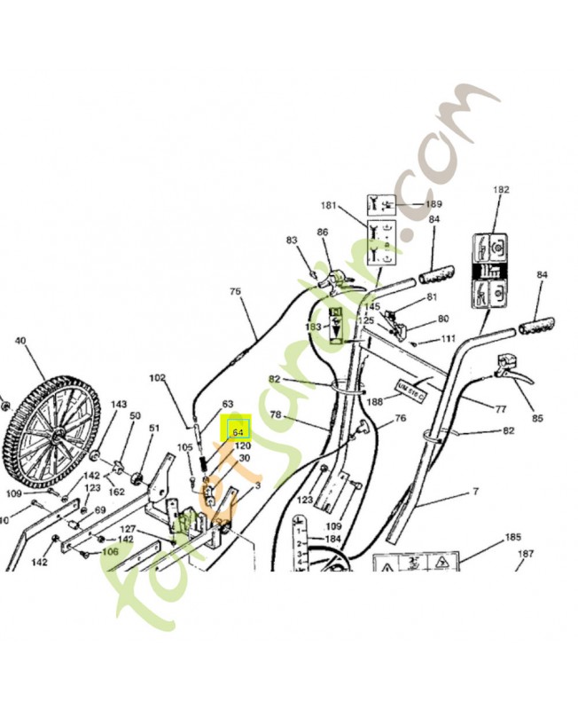 Ressort de verrouillage Honda référence PB13016A
