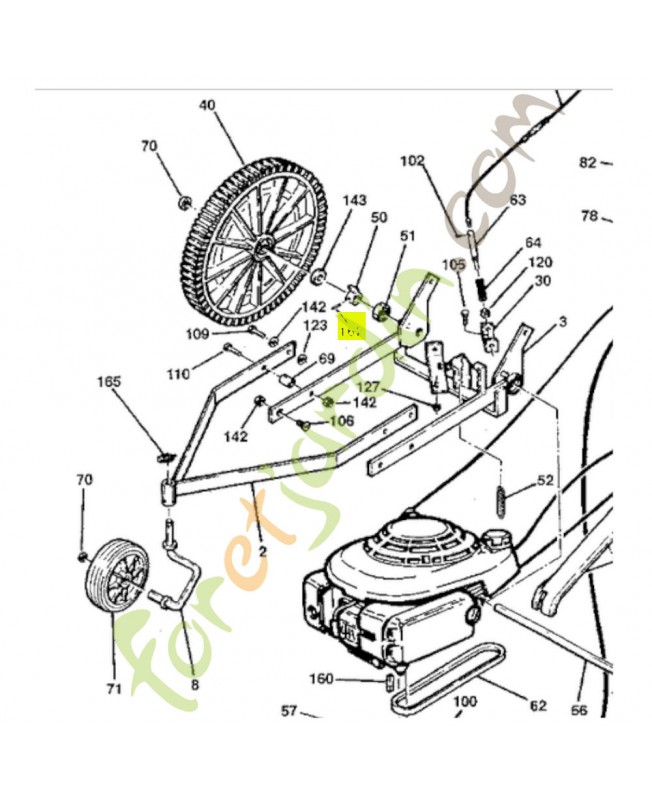 Goupille 5x30  honda référence PB11767