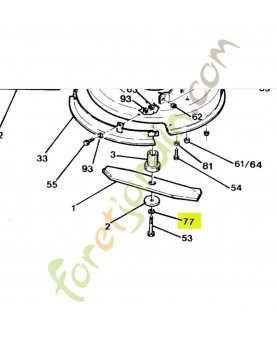 Rondelle de lame Honda référence PB11587