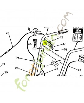 Écrou M5 honda référence PB11480