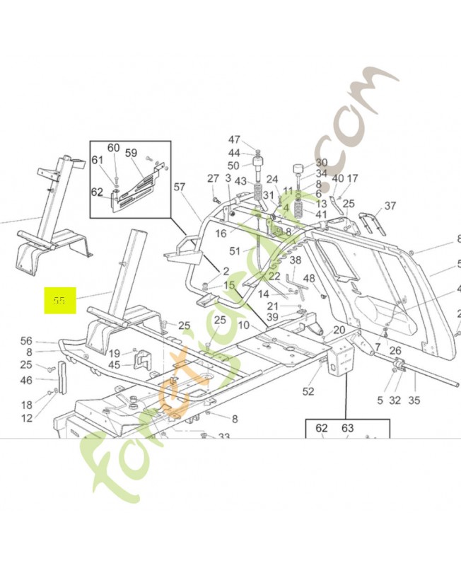 Support  Honda référence CG84783027H0