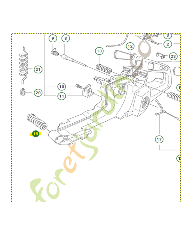 Amortisseur référence 537017501