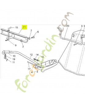 tige Honda référence CG82033103H1