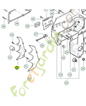 Detente-griffe husqvarna 503470001