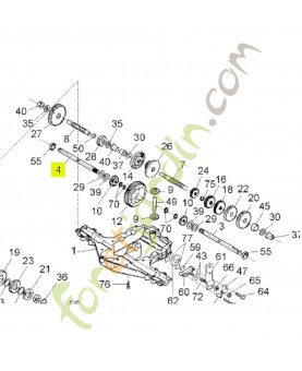 Demi-arbre longueur 11-6 Honda référence CG775028H0
