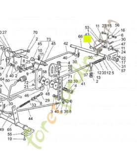 Axe  Honda référence CG27510111H0