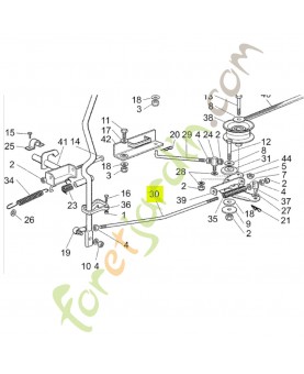 Tige Honda référence CG27034078H0