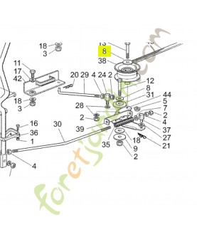 Rondelle Honda référence CG25670006H0