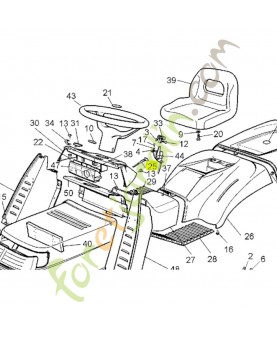 Commande starter  - Réf. Honda CG25090001H1