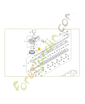 Plaque stihl 4521-642-5100