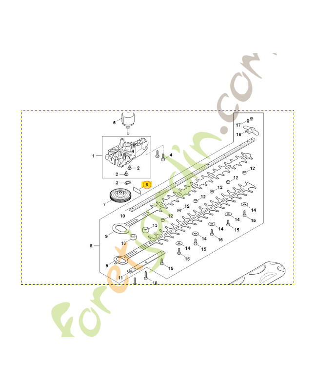 Plaque stihl 4521-642-5100