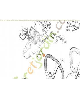 Protecteur de reservoir stihl 11223510901