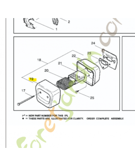 Silencieux référence 530037254 husqvarna