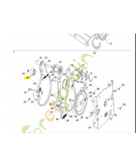 Poulie husqvarna 586880201