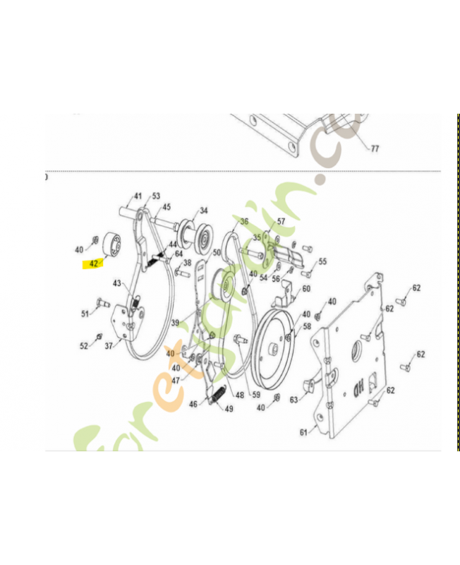 Poulie husqvarna 586880201