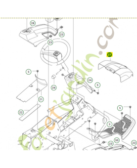 carter de protection husqvarna 525562401