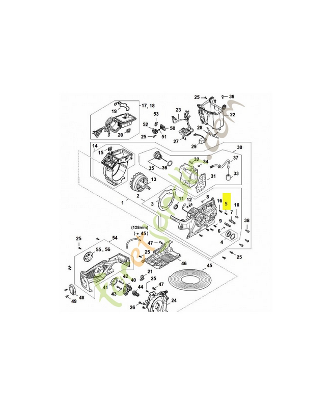 Boulon 1121-162-5200. Pièce de rechange Sithl / Vicking