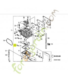 Gicleur principal 71.3  Honda 99131-Z0A0710