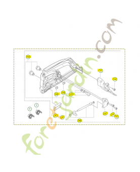 Carter d'embrayage complet husqvarna 599591702