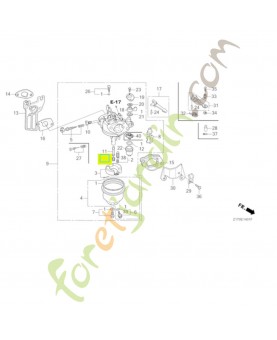 Gicleur principal 68  Honda référence 99101ZDK0680 et 99101-ZDK0680