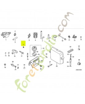 Gicleur (56) Honda référence 99101Z4E0560 et 99101-Z4E0560